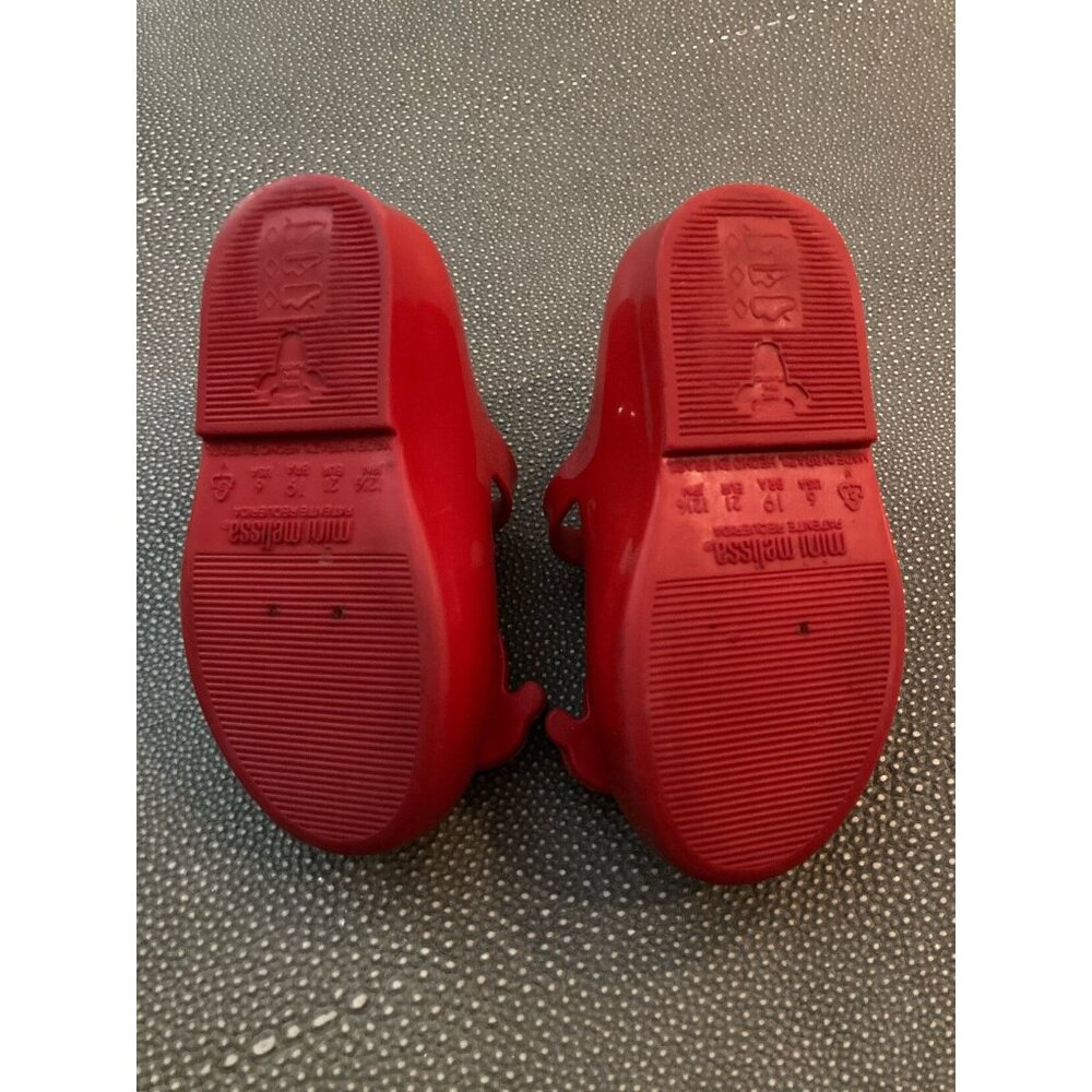 Mini Melissa Minnie Mouse Shoes US 6/ EU 21 GUC - Picture 4 of 4